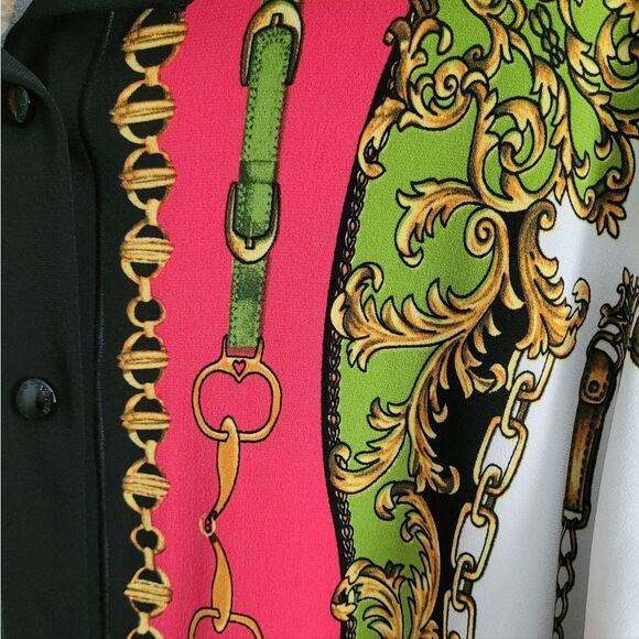 Eva Varro Baroque Chain blouse size XL - Picture 12 of 16